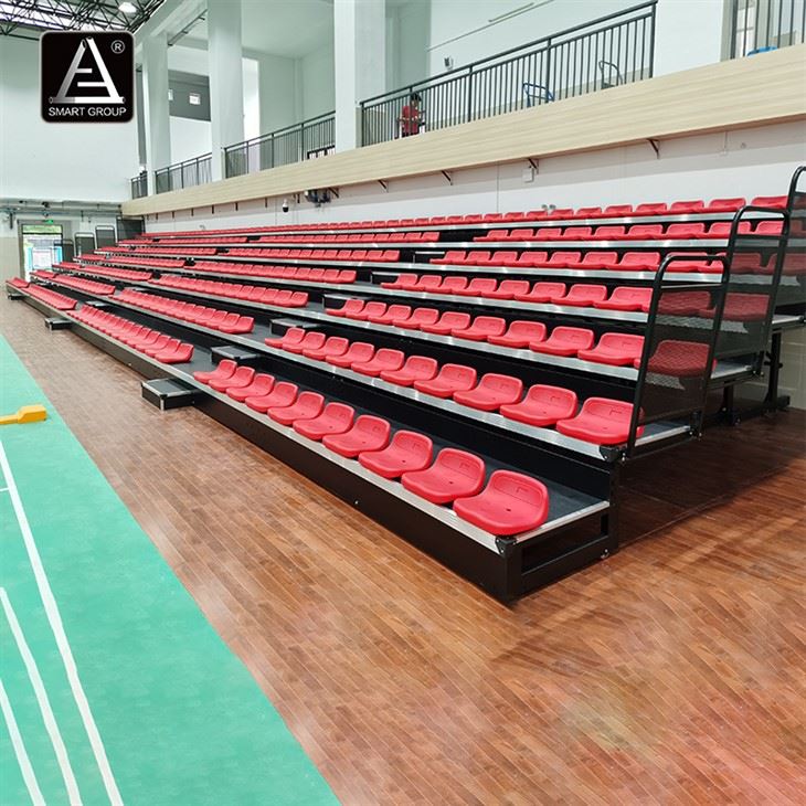 Electric Telescopic Bleachers factory
